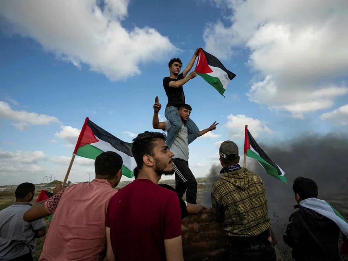 Зеленый, красный, черный и белый: это арабский флаг, флаг ООП или палестинский флаг?