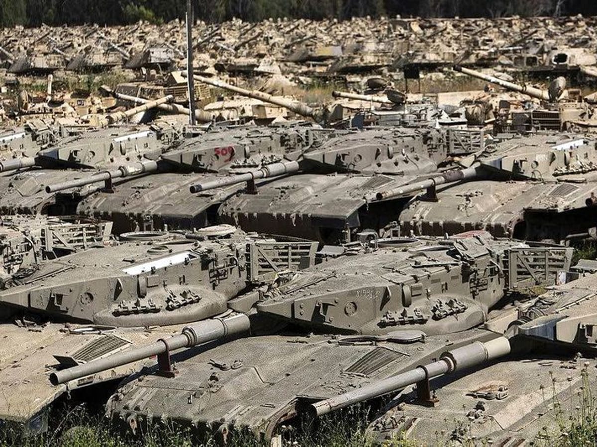 Интересно, кому это в Европе срочно понадобились 200 израильских танков Merkava Mk2 и Mk3 из резерва хранения?