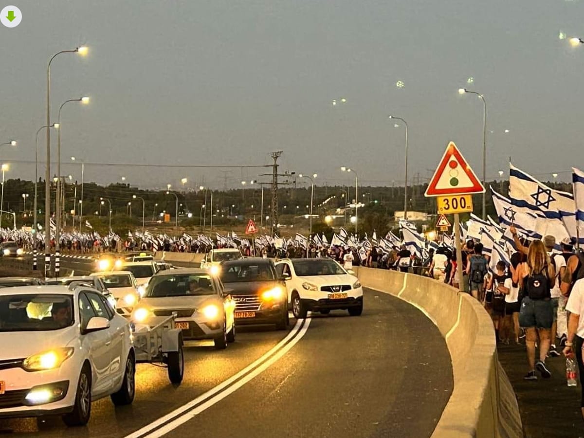 «Ночь сопротивления» и "Марш на Иерусалим": протесты в Израиле продолжаются