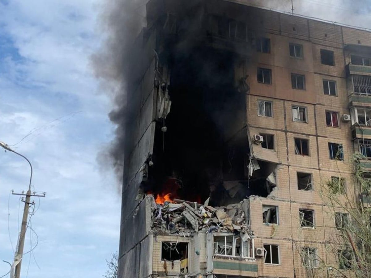 Рашисто-Россия ударила ракетами по Кривому Рогу: 2-е погибших, 31 пострадавший, в том числе 4 детей