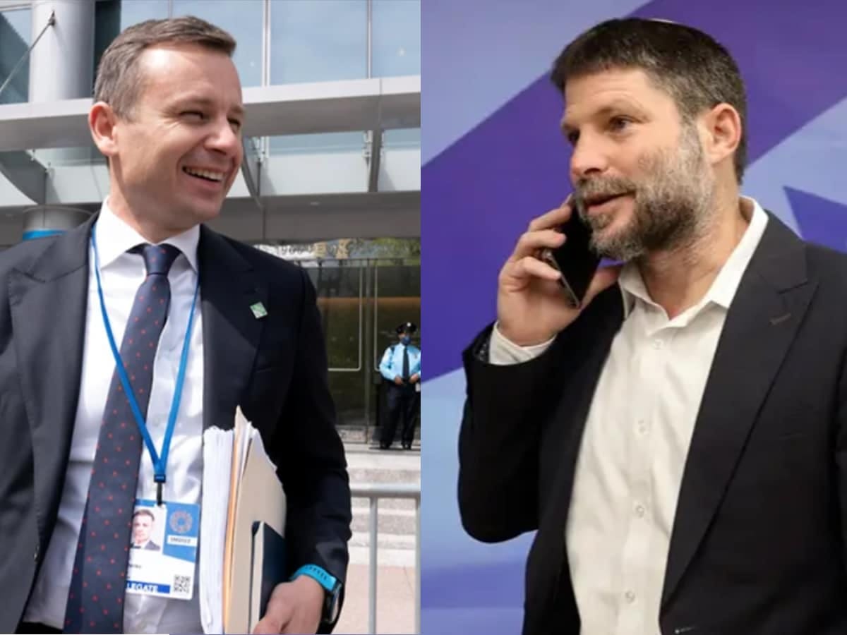 Министр финансов Израиля Смотрич провел переговоры с украинским коллегой Марченко