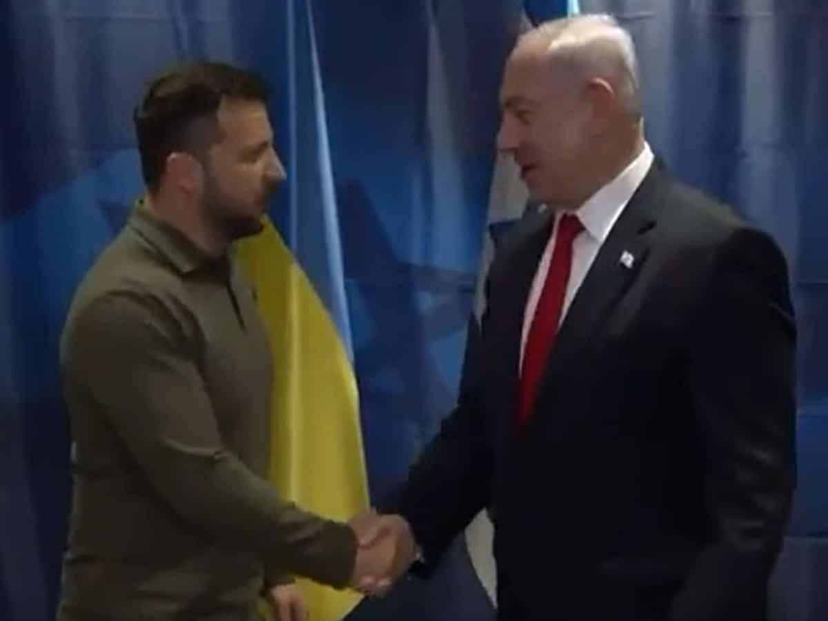 Нетаньяху и Зеленский встретились во вторник, 19 сентября 2023, на полях Генассамблеи ООН