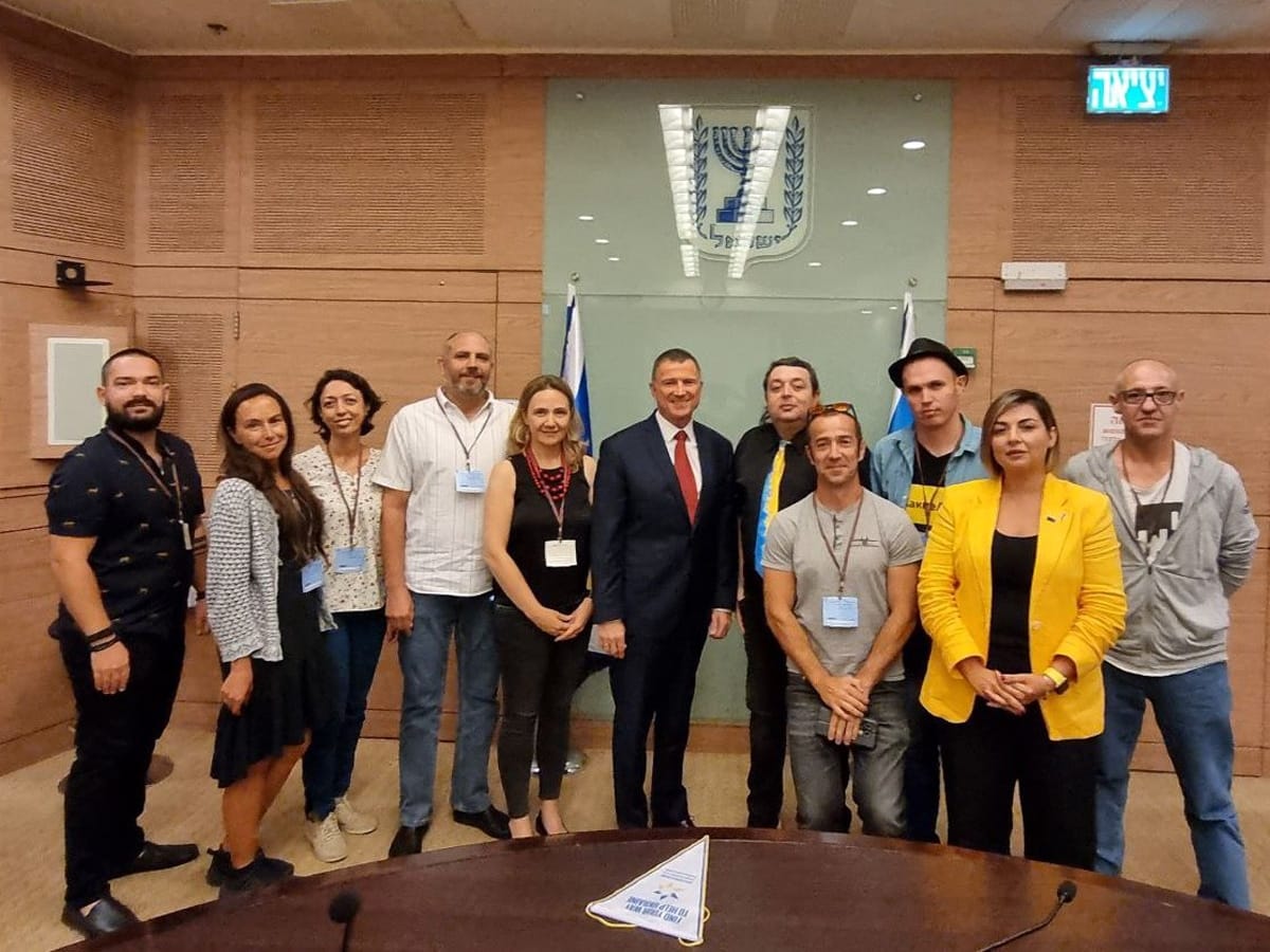 Состоялась встреча израильских проукраинских активистов с Юлием Эдельштейном, главой комиссии Кнессета по безопасности и обороне