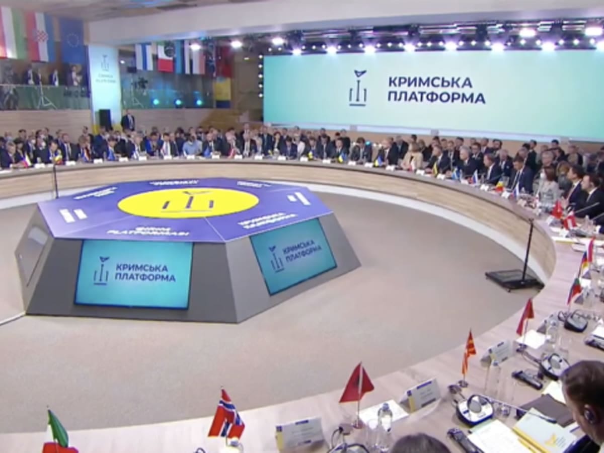 Новости Израиля "Крымская платфора 2023": представители Израиля выразили полную поддержку Украине, хотя и не смогли присутствовать из-за войны с ХАМАСом