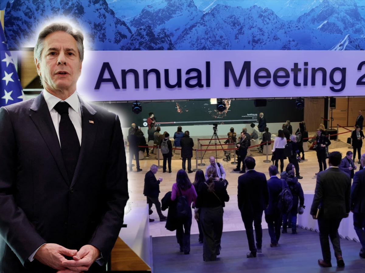 новости Израиля "Путь к созданию палестинского государства - необходимость безопасности Израиля" - госсекретарь США Энтони Блинкен в Давосе