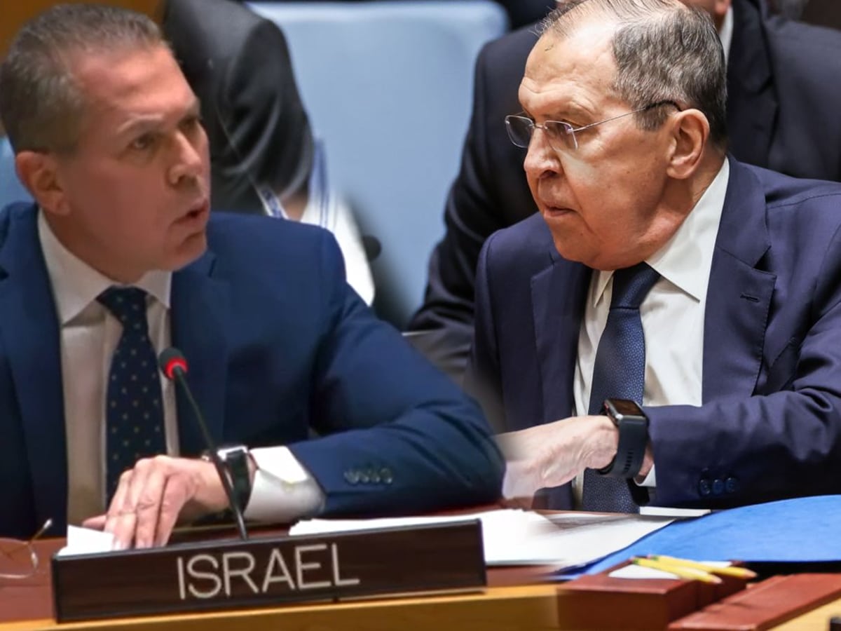 новости Израиля Про что "распостранялся" министр иностранных дел России лавров в США - посол Израиля Гилад в ООН высказал ему в лицо : "Россия убивает людей в Украине при помощи иранских дронов"