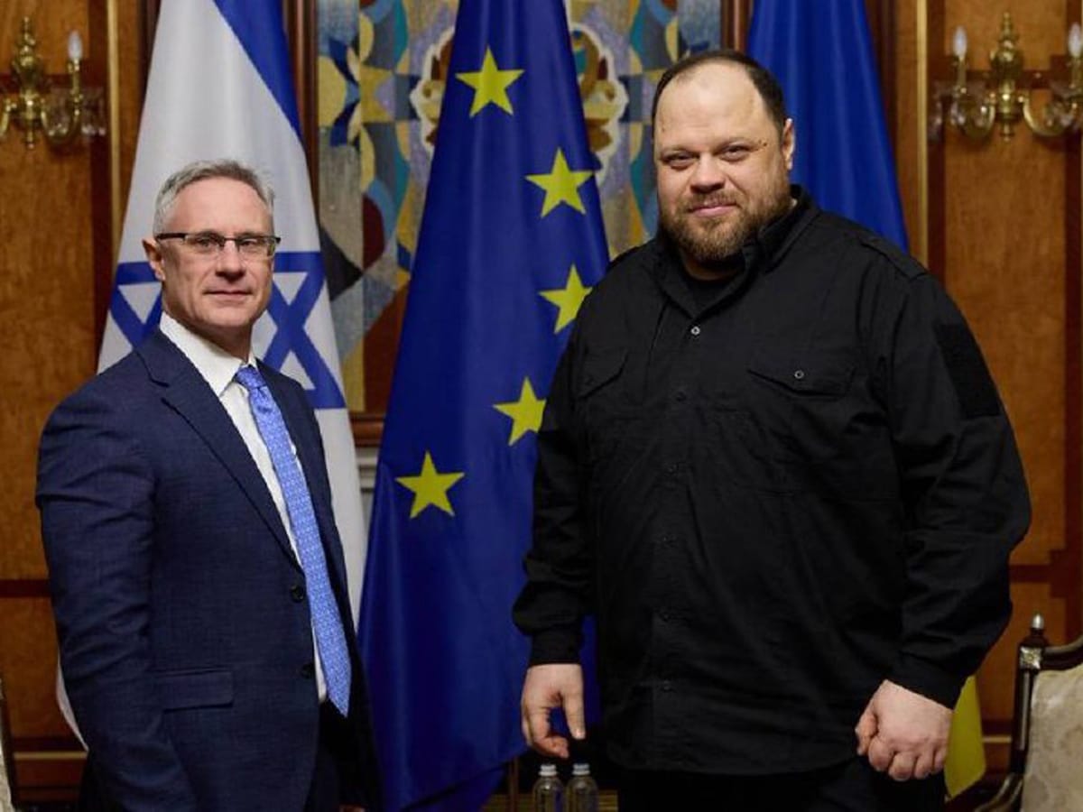 Спикер Верховной Рады Украины прибудет в Израиль с визитом солидарности