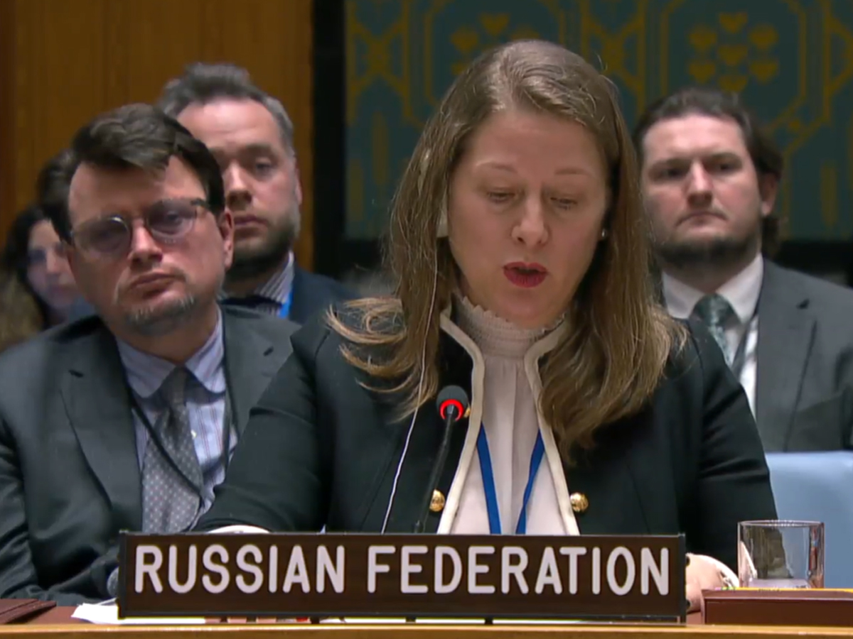 "Мы имеем дело с некой полуправдой, которая никоим образом не дает общей картины происходящего" - постпред РФ при ООН на обсуждении доклада о тяжких сексуальных преступлениях ХАМАСа (где-то мы уже это слышали...)