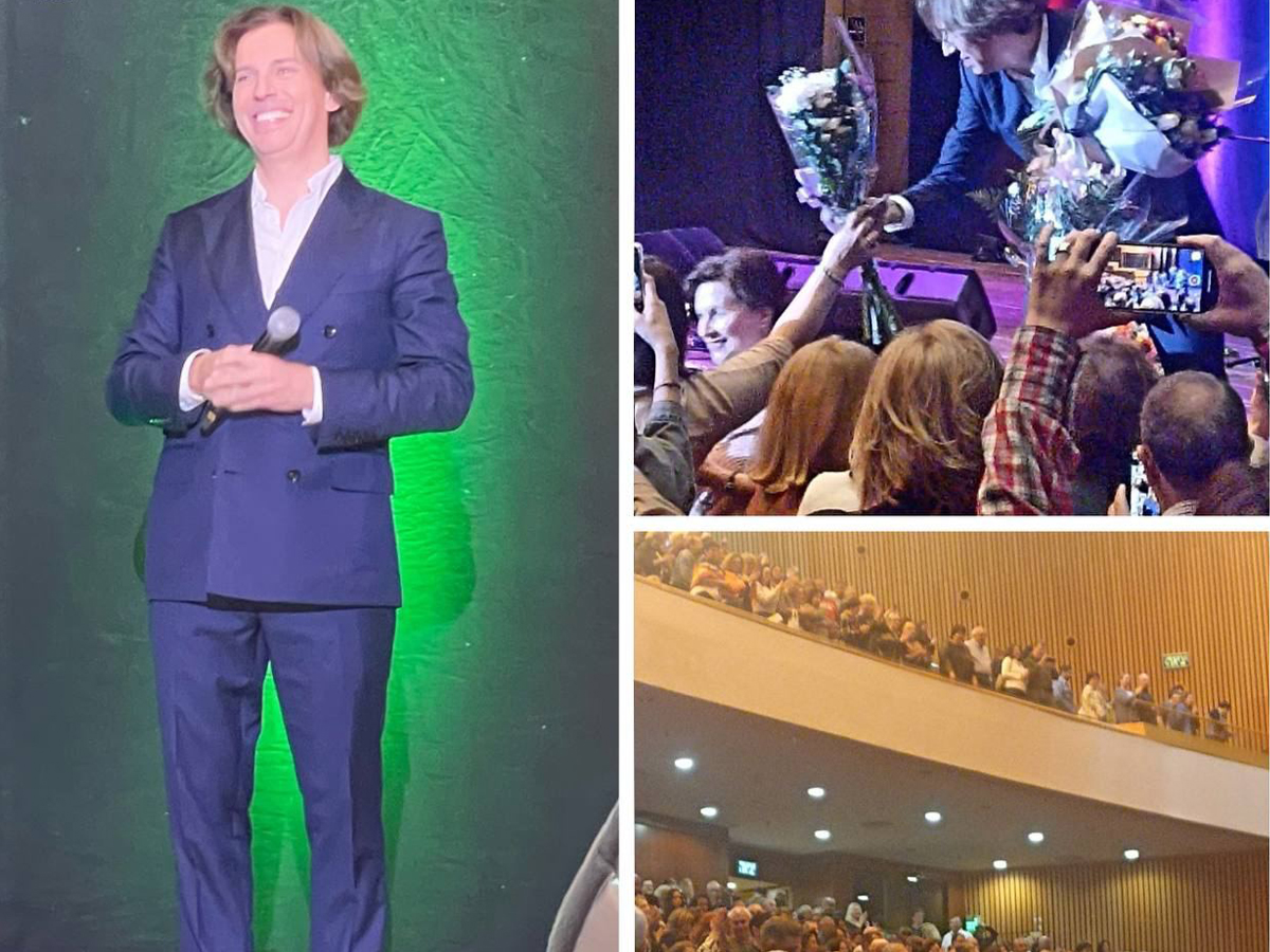 «Небензя — это не фамилия, это степень идиотизма». Максим Галкин высмеял российских чиновников и пропагандистов на концерте в Израиле. Зал аплодировал стоя.