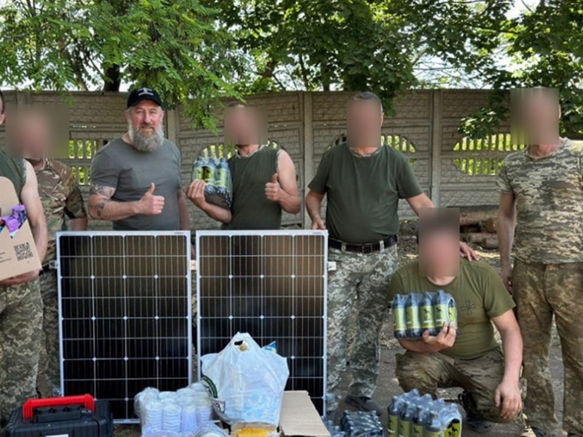 Капеллан Федерации еврейских общин Украины продолжает миссию поддержки украинских защитников в самых горячих точках боевых действий