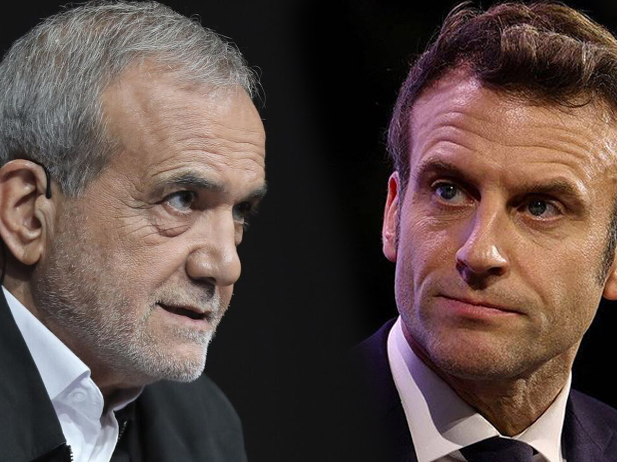 Макрон призвал нового президента Ирана не поддерживать "агрессивную войну" России против Украины и сделать все возможное, чтобы избежать военной эскалации между Израилем и Ливаном