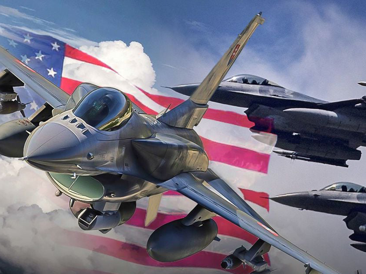 Истребители F-16 прибыли в Украину — Bloomberg