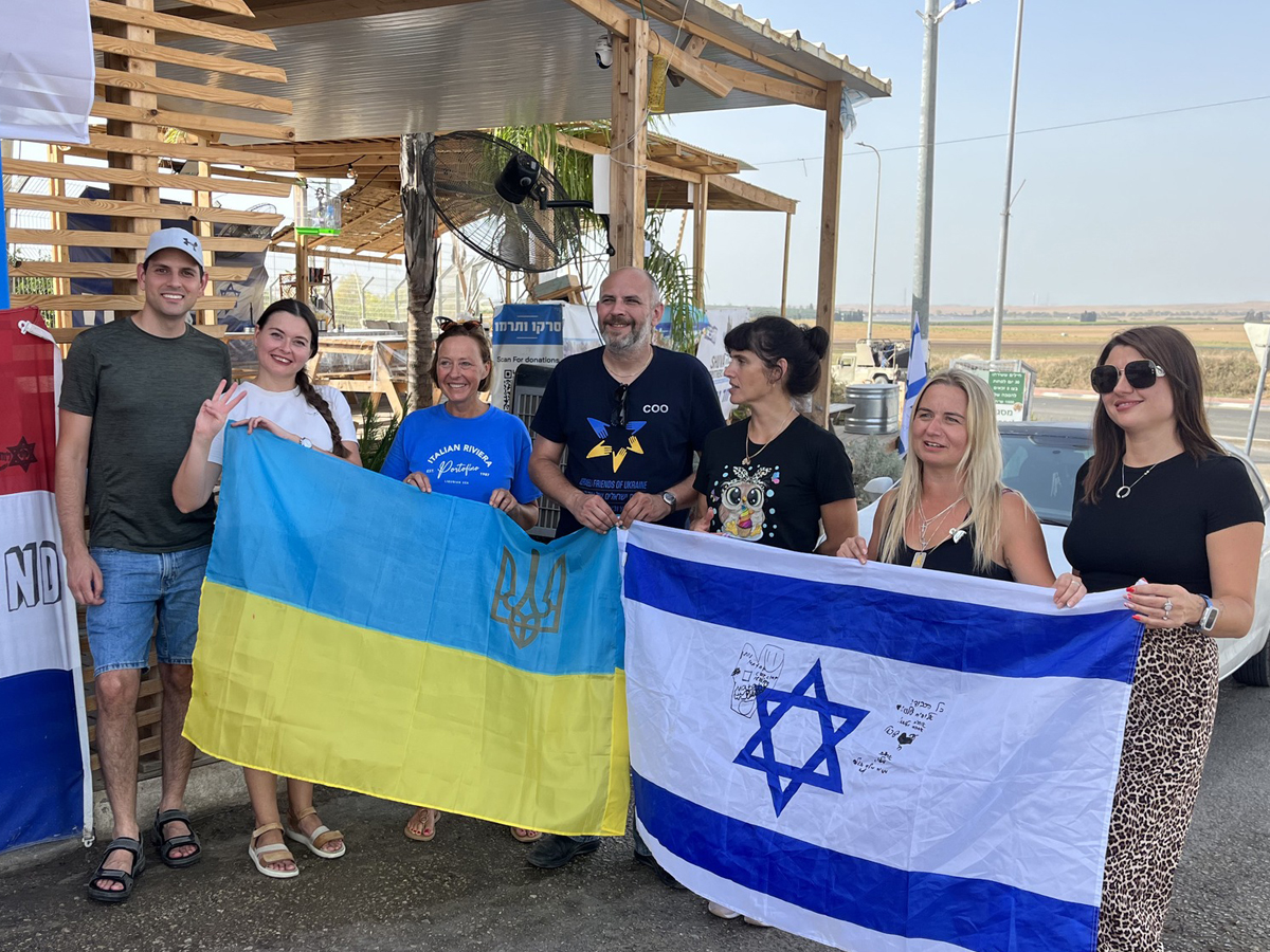 "Израильские друзья Украины": Волонтерская поддержка солдат ЦАХАЛа через украинскую кухню и культурные связи