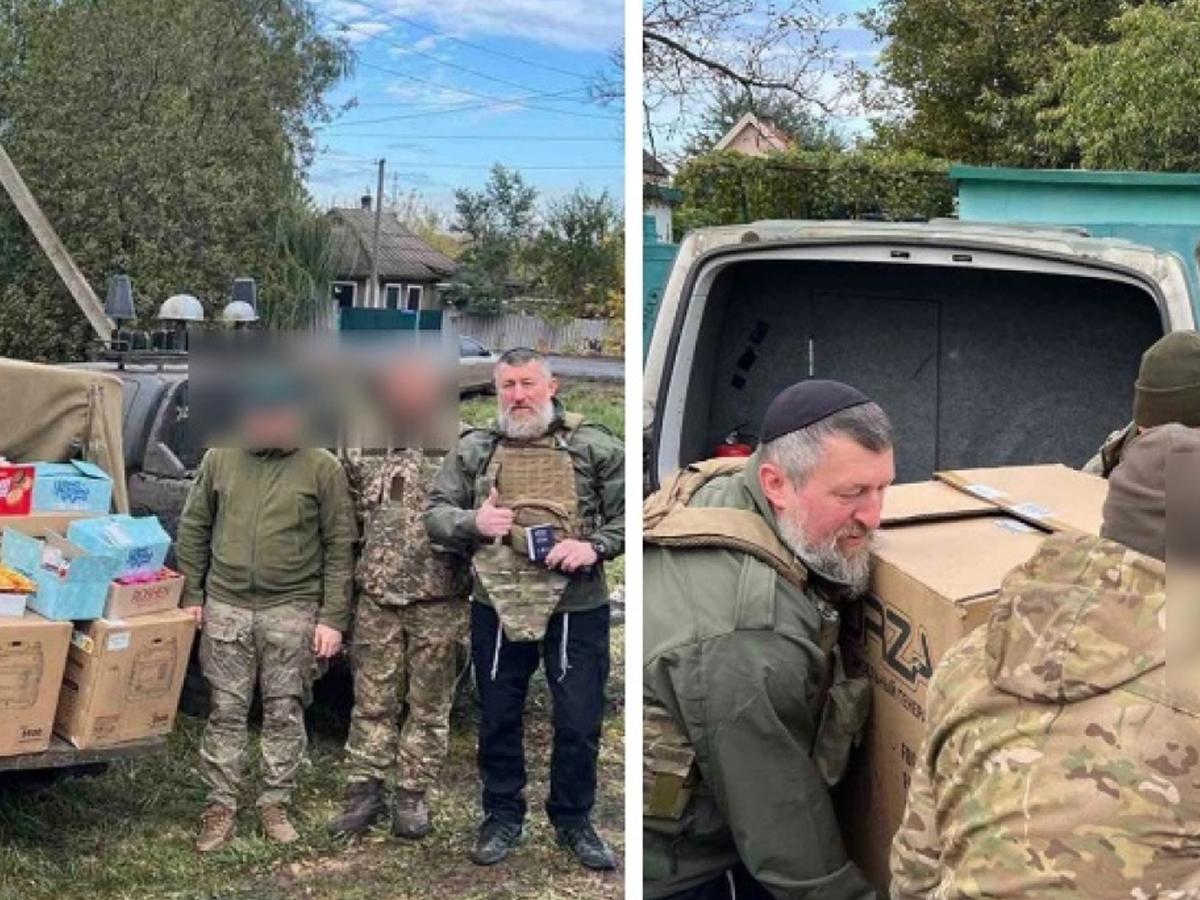 Еврейский капеллан передал генераторы украинским защитникам — как Федерация еврейских общин помогает ВСУ новости Израиля 30 октября 2024 НАновости 5