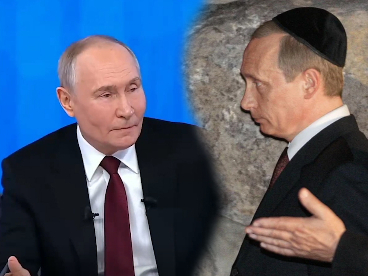 путин заявил, что украинские власти "безбожники"и "они все - этнические евреи" - как израильская дипломатия?, ответит?
