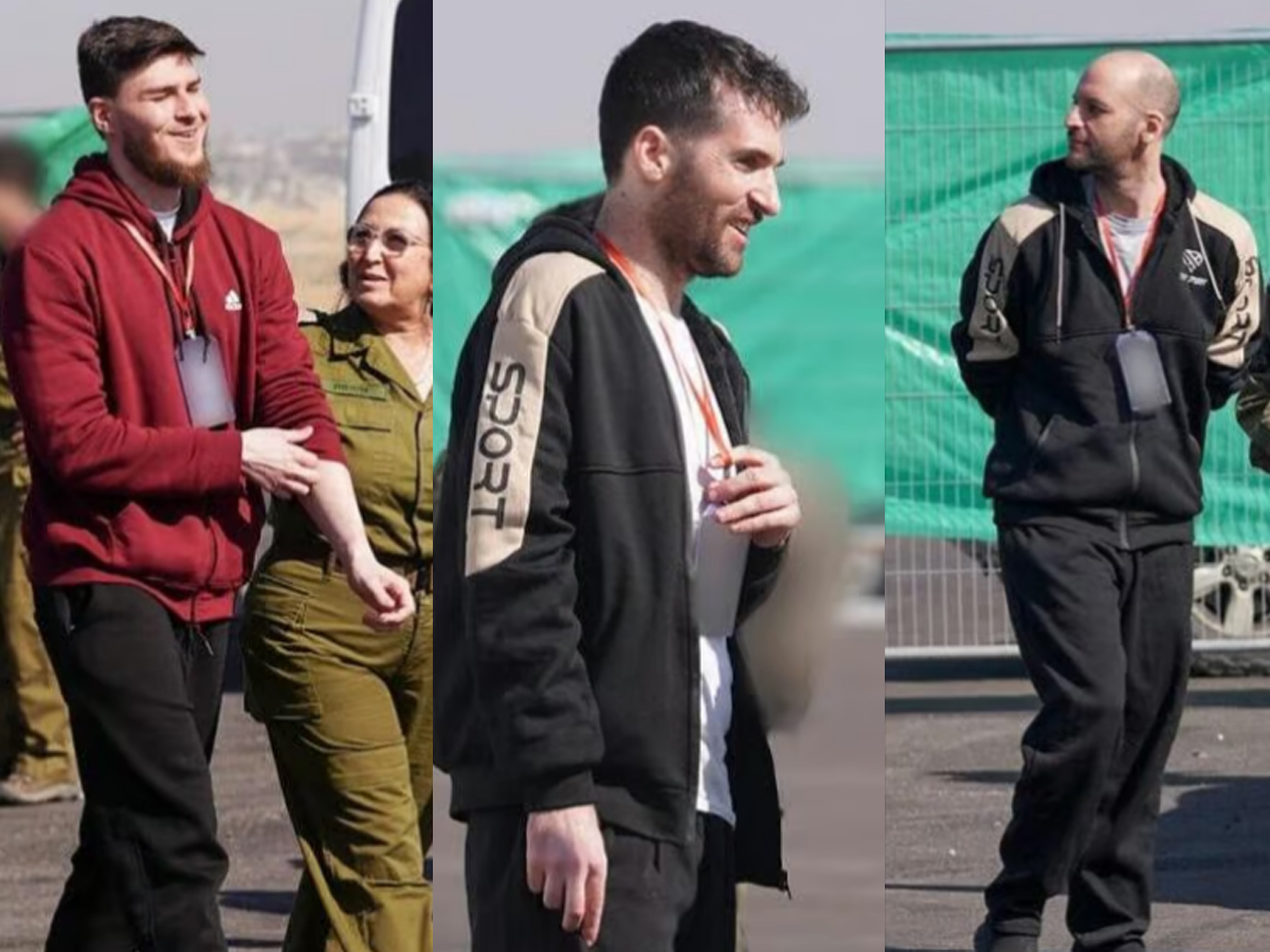 После 498 дней плена: Александр Труфанов , Яир Хорн и Саги Декель-Хен вернулись домой