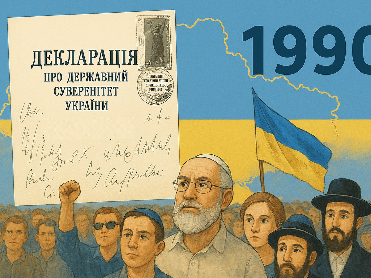 Евреи и украинский суверенитет: реакция еврейских общин и Израиля на Декларацию о государственном суверенитете Украины 16 июля 1990 года - исследование НАновости новости Израиля 16 июля 2025
