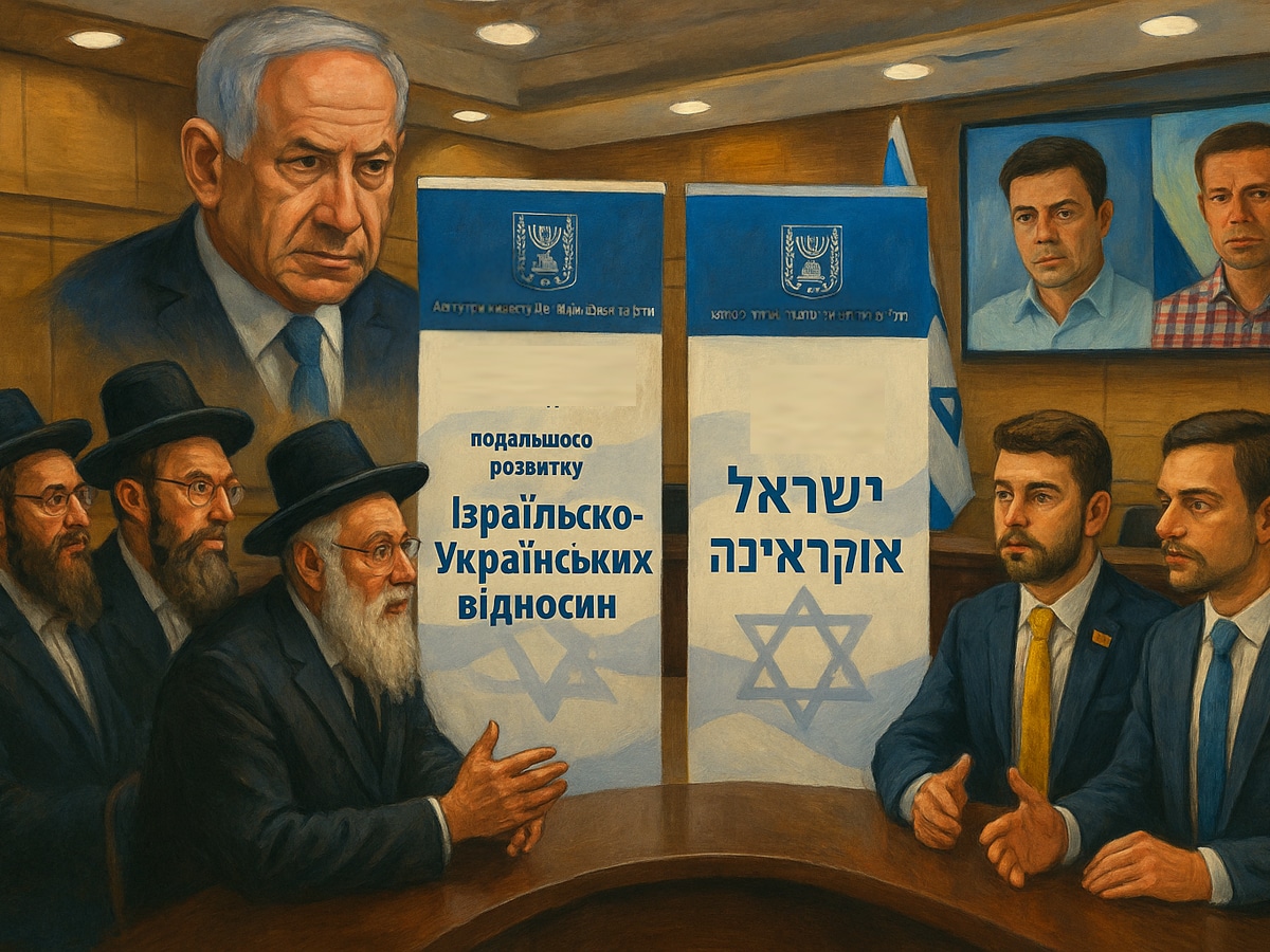 "Украинско - израильское лобби (коалиционное) дружбы" в Кнессете - состоялось первое заседание 25 июля 2025 - это что?