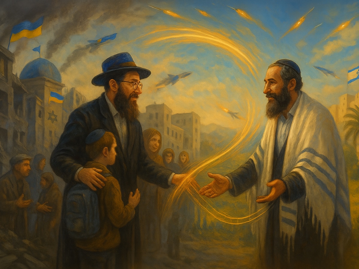 'Share-יהודי': раввины как мост между Израилем и Украиной соединяют еврейские судьбы во время войн - новый проект от "ערוץ 7" НАновости новости Израиля 27 июля 2025