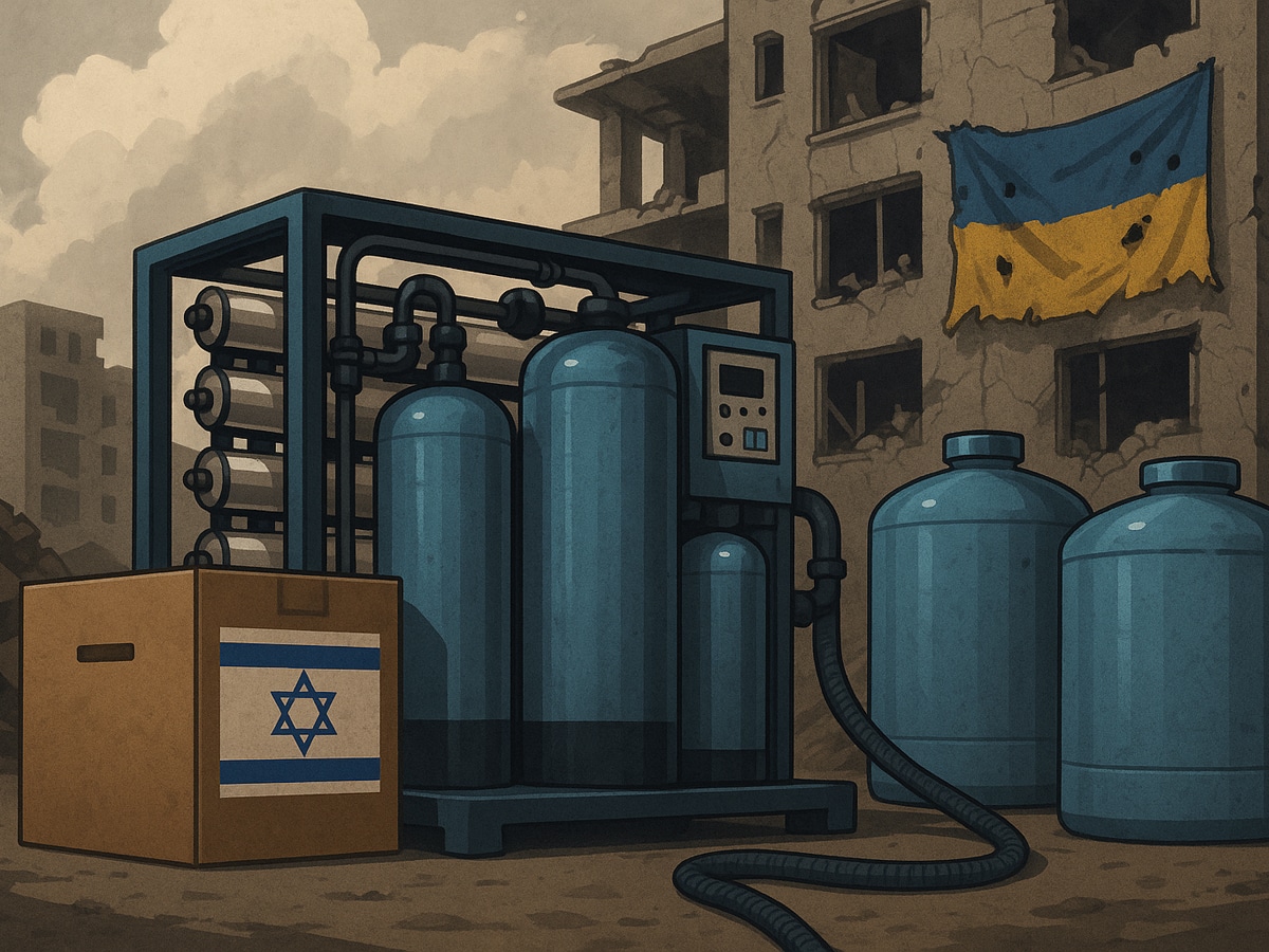 Израиль предоставит Украине гуманитарную помощь с системами водоснабжения для сотен тысяч человек НАновости новости Израиля 4 июля 2025