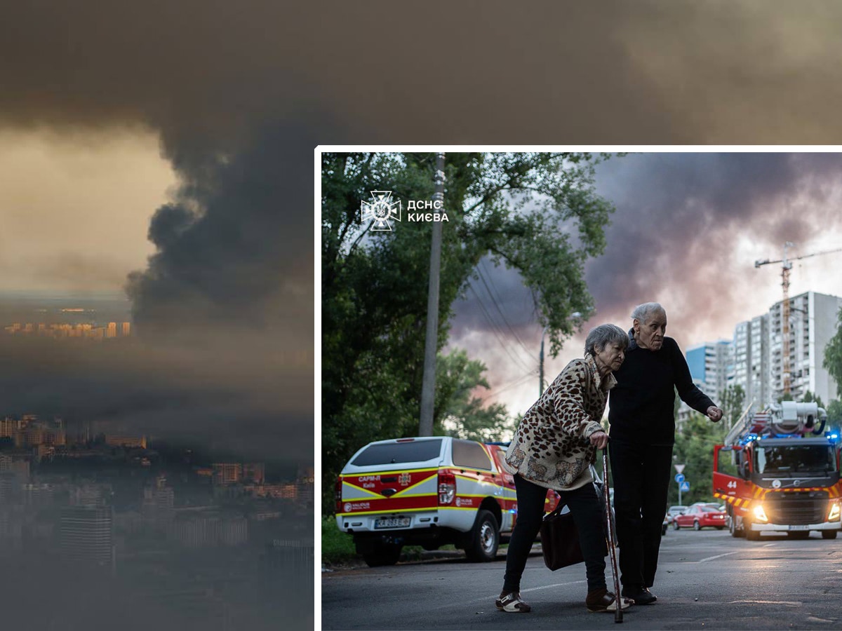Киев в дыму и огне: Россия продолжает террор против Украины НАновости новости Израиля 4 июля 2025