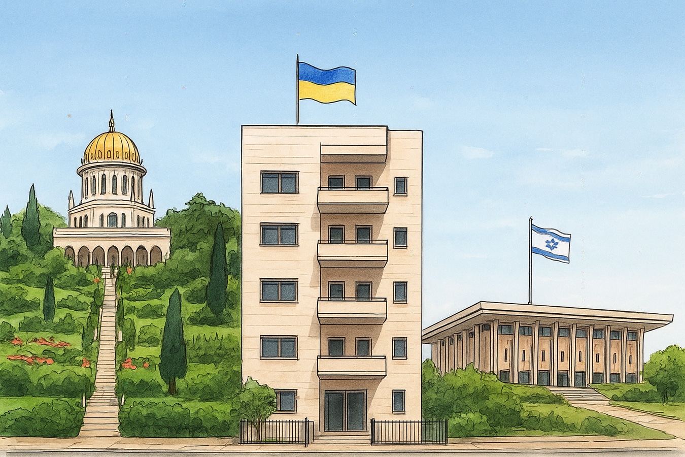 После Тель-Авива и Иерусалима консульский отдел Украины открывается и в Хайфе - история вопроса