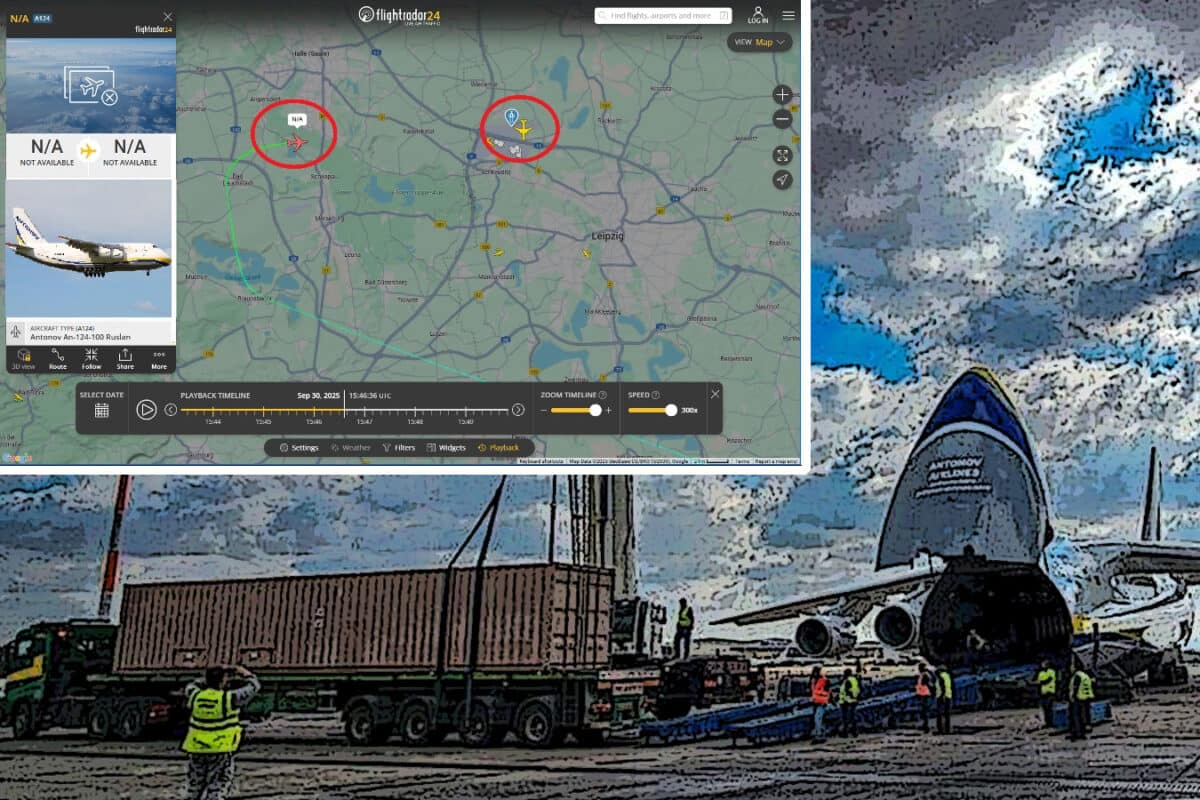 ЗРК Patriot (?) перебрасывают из Израиля в Украину украинским самолетом Ан-124