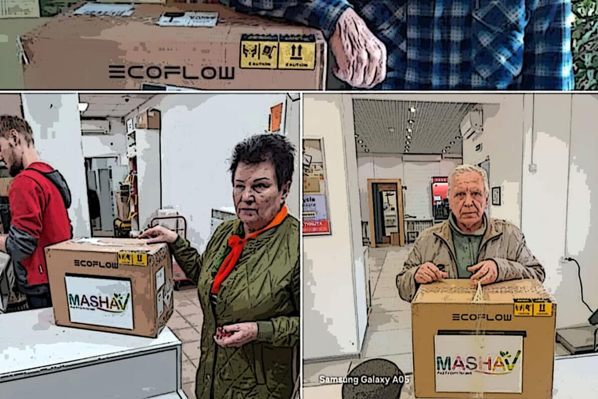 Израиль передал генераторы украинским семьям Праведников народов мира: помощь от посольства, MASHAV и фонда "Заради тебе"