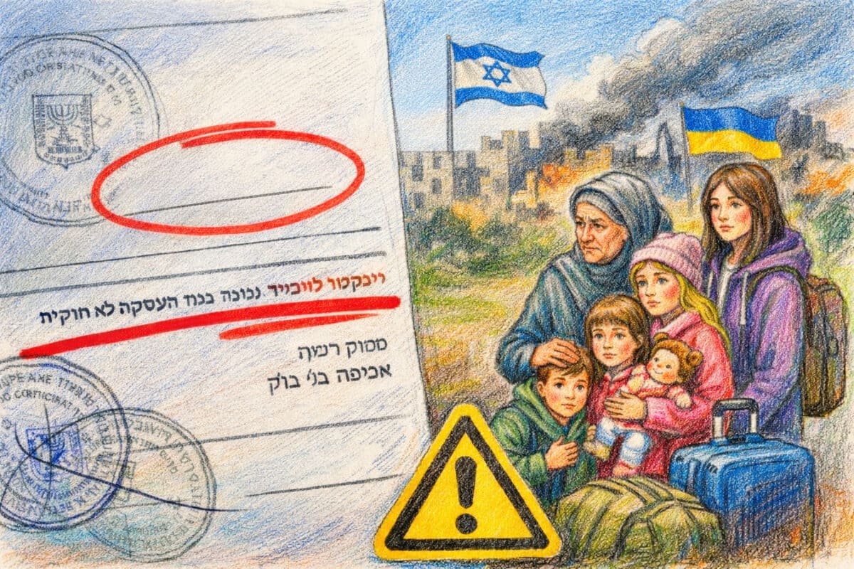 SMS от МВД и «синие бумаги» без права на работу?: что происходит с украинскими беженцами в Израиле