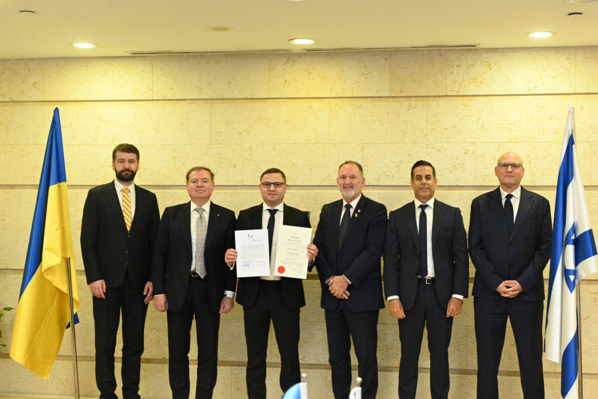 Почётный консул Украины в Хайфе приступил к исполнению обязанностей: Украина усиливает консульское присутствие на севере Израиля