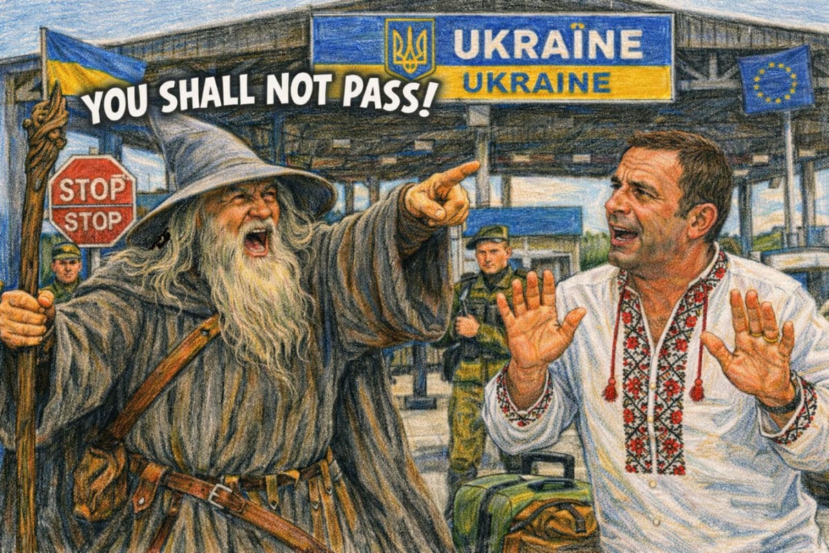 Запретили въезд на границе: Итальянец Рокко в вышиванке хвалил путина в автобусе на пути в Украину — и сеть довела историю до запрета на въезд