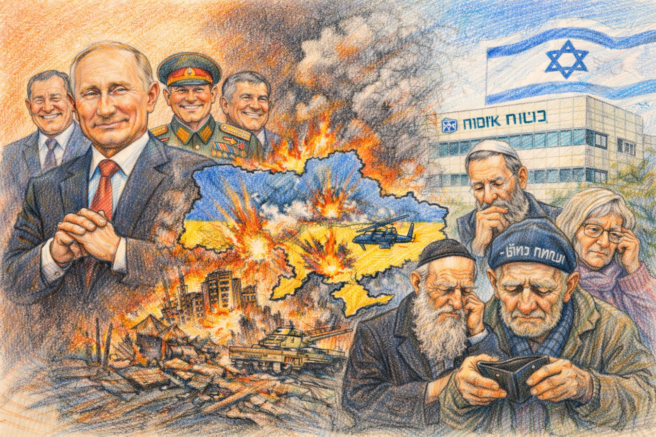 Пенсии из россии не дошли: как путинская война против Украины ударила по 17.000 репатриантам-пенсионерам в Израиле — и почему государство обязано платить сейчас, а выбивать долг потом