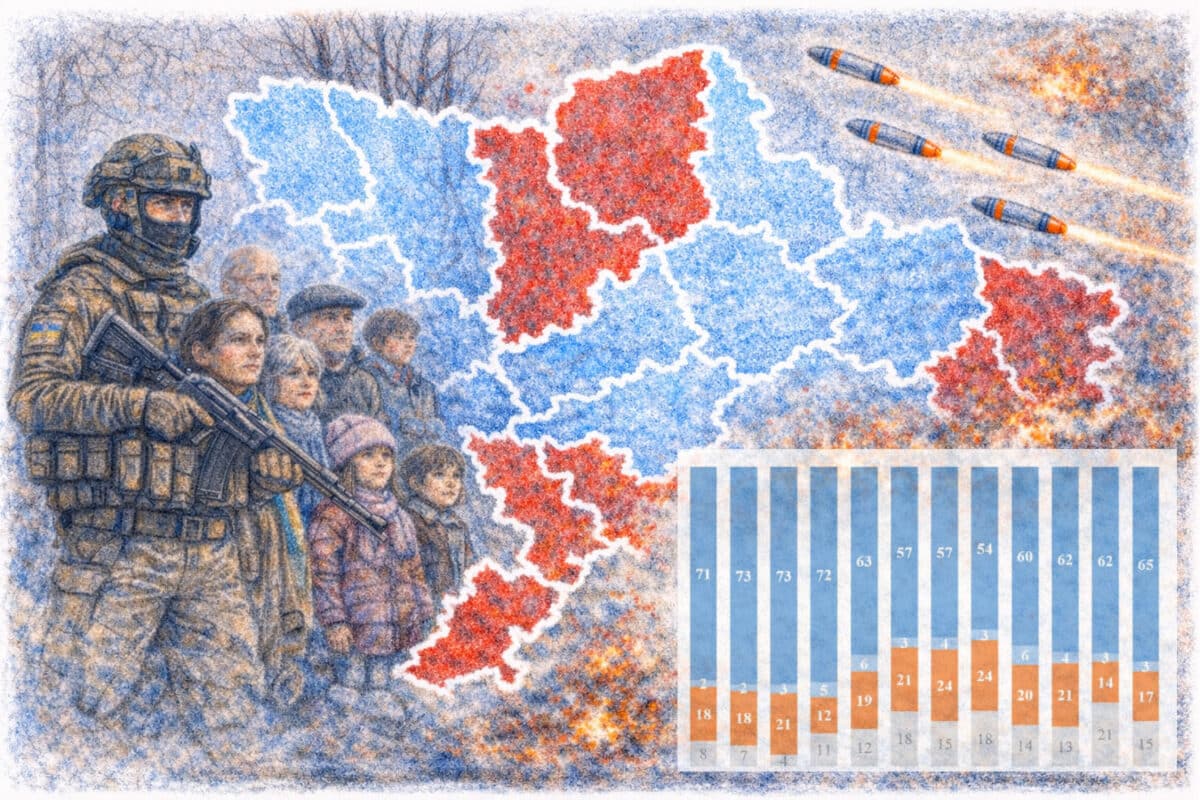 Украина не сломалась: общество готово к долгой войне, не верит в «быстрый мир» и рассматривает уступки территории как неприемлемую цену - опрос КМИС