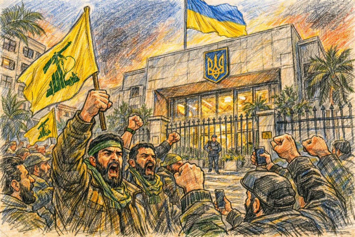 «Хизбалла» требует выдать "агента "Мосада" из посольства Украины в Ливане