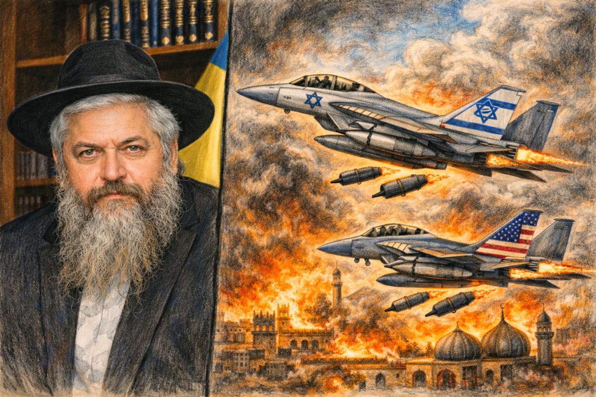 «Давайте на пальцах»: почему удары по Ирану важны для войны в Украине - главный раввин Украины объяснил в видео