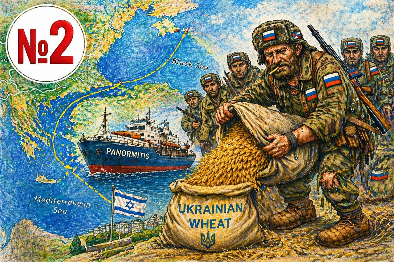 В Хайфу снова идет судно с зерном с оккупированных территорий Украины — и вопрос уже не выглядит случайностью