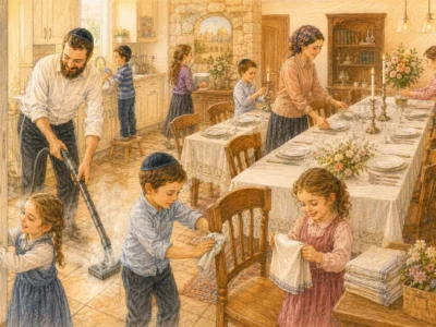 Comment préparer une grande maison en Israël pour le Shabbat et les fêtes : une discussion sur GENIUS