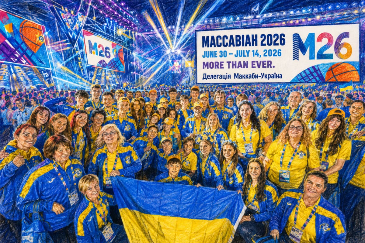 Делегация Маккаби-Украина на XXII Всемирной Маккабиаде в Израиле: украинские спортсмены на Еврейской Олимпиаде